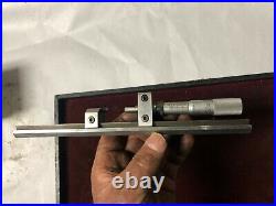 MACHINIST LATHE MILL Starrett Micrometer Gage on Precision Set Up Fixture StCst