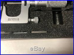 MACHINIST LATHE MILL Starrett Pin Anvil Micrometer Gage with Extra Anvils OkCb