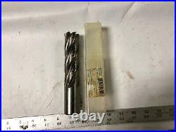 MACHINIST. LATHE MILL Unused Greenfield 1 1/4 Cobalt Roughing End Mill ShC