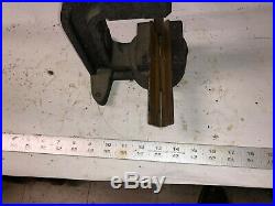 MACHINIST LATHE MILL Unusual HEAVY Bench Top Tapping Tap Fixture Machine Bsmnt