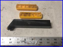 MACHINIST LATHE MILL Unusual Kennemetal Carbide Insert Lathe Cutting Tool OkCb