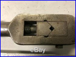 MACHINIST LATHE MILL Very Large Machinist Tap Wrench No 7 1/2 OfCe