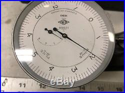 MACHINIST LATHE TOOLS MILL Alina Bench Dial Indicator Gage Micrometer in Case