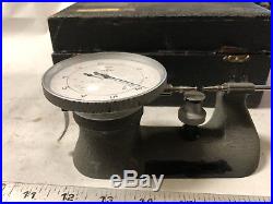 MACHINIST LATHE TOOLS MILL Alina Bench Dial Indicator Gage Micrometer in Case