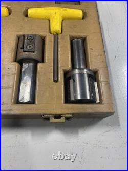 MACHINIST LATHE TOOLS MILL Kennemetal Indexable End Mill Shell Mill Cutters ShB