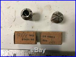 MACHINIST LATHE TOOLS MILL Machinist Lot of 4 Schaublin E 16 Collets DrC