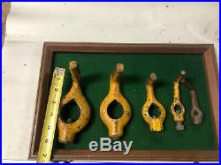 MACHINIST LATHE TOOLS MILL Machinist Lot of Lathe Dogs Hold Down Fixtures BkCs