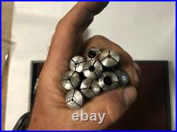 MACHINIST LATHE TOOLS MILL Machinist Lot of Micro Jewelers Collets DsK