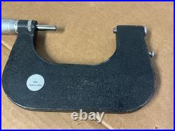 MACHINIST LATHE TOOLS MILL Mituotyo 3 4 Indicating Micrometer Gage