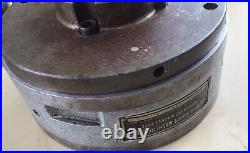 MACHINIST LATHE TOOLS MILL Round Brown & Sharpe 9 1/4 Permanent Magnetic Chuck