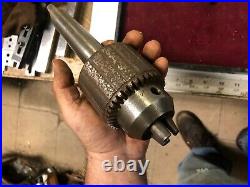 MACHINIST LATHE TOOL MILL Machinist LARGE Jacobs Drill Chuck 1/8 3/4 OfCe