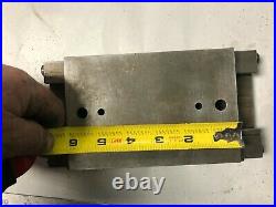 MACHINIST LATHE TOOL MILL Machinist TDove Tail Cross Slide Fixture Part StCst