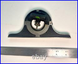 MACHINIST MILL LATHE 24 Brown & Sharpe 4pc. Combination Square Ruler Lvl. 1925