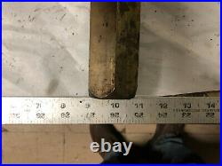 MACHINIST MILL LATHE MILL Large Heavy Brass Hex Rod Stock 1 3/4 by 12 3/4 Long