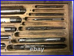 MACHINIST MILL LATHE MILL Machinist Box of Adjustable Expanding Reamers DrWy