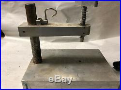 MACHINIST MILL LATHE Machinist Bench Top Micro Tap Fixture Hand Tap Machine Ofc