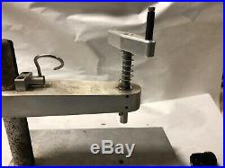 MACHINIST MILL LATHE Machinist Bench Top Micro Tap Fixture Hand Tap Machine Ofc