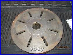 MACHINIST MILL LATHE TOOL NICE HEAVY Large 17 Lathe Face Plate