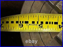 MACHINIST OfC TOOLS LATHE MILL Southbend 6 4 Jaw Lathe Chuck for 10 Lathe