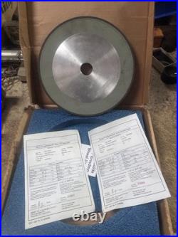 MACHINIST OfCeShx LATHE MILL Machinist 10 Diamond Grinding Wheel 1 1/4 Center