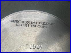 MACHINIST OfCeShx LATHE MILL Machinist 10 Diamond Grinding Wheel 1 1/4 Center