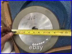 MACHINIST OfCeShx LATHE MILL Machinist 10 Diamond Grinding Wheel 1 1/4 Center