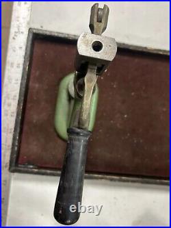 MACHINIST OfCe 1 TOOL LATHE MILL Micro Small Hand Punch Fixture
