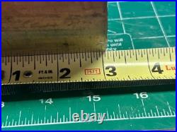 MACHINIST OfCe C LATHE MILL Brass Round Stock 3 1/8 Long by 4 1/2 Diameter