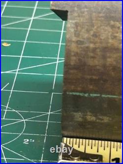 MACHINIST OfCe K LATHE MILL Brass Round Stock 4 3/16 Long by 4 1/8 Diameter