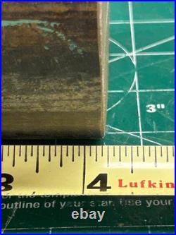 MACHINIST OfCe K LATHE MILL Brass Round Stock 4 3/16 Long by 4 1/8 Diameter