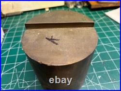 MACHINIST OfCe K LATHE MILL Brass Round Stock 4 3/16 Long by 4 1/8 Diameter