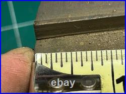 MACHINIST OfCe K LATHE MILL Brass Round Stock 4 3/16 Long by 4 1/8 Diameter