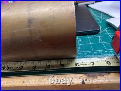 MACHINIST OfCe LATHE MILL Brass Round Stock 6 Long by 4 1/4 Diameter