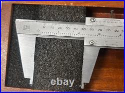MACHINIST OfCe LATHE MILL Brown & Sharpe 575 1 Master Vernier Caliper Gage 14