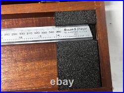 MACHINIST OfCe LATHE MILL Brown & Sharpe 575 1 Master Vernier Caliper Gage 14