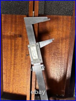 MACHINIST OfCe LATHE MILL Brown & Sharpe 575 1 Master Vernier Caliper Gage 14