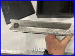 MACHINIST OfCe LATHE MILL LARGE Strich Ausschiag Precision Square Box Level Gage