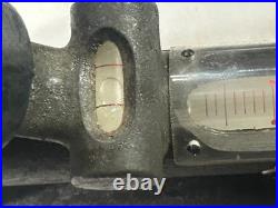 MACHINIST OfCe LATHE MILL LARGE Strich Ausschiag Precision Square Box Level Gage