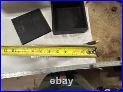 MACHINIST OfCe LATHE MILL LARGE Strich Ausschiag Precision Square Box Level Gage