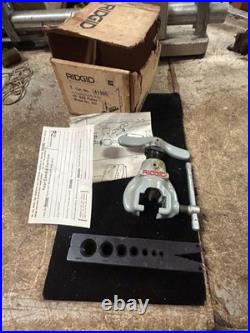 MACHINIST OfCe LATHE MILL MACHINIST TOOL LATHE MILL Ridgid 45 Degree SAE Flares