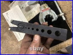 MACHINIST OfCe LATHE MILL MACHINIST TOOL LATHE MILL Ridgid 45 Degree SAE Flares