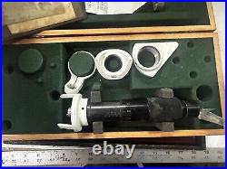 MACHINIST OfCe LATHE MILL Machinist Ace Optical Micrometer Gage in Case