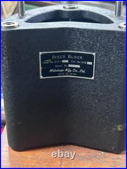 MACHINIST OfCe LATHE MILL Machinist Mitutoyo 6 Height Master Gage Riser Block