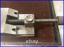 MACHINIST OfCe LATHE MILL Precision Ground Grinding Vise Push Button Release