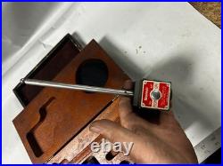 MACHINIST OfCe LATHE MILL Starrett 657 Magnetic Holder with Indicator Gage Set MACHINIST OfCe LATHE MILL Starrett 657 Magnetic Holder with Indicator Gage Set