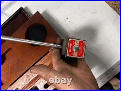 MACHINIST OfCe LATHE MILL Starrett 657 Magnetic Holder with Indicator Gage Set MACHINIST OfCe LATHE MILL Starrett 657 Magnetic Holder with Indicator Gage Set