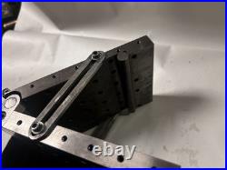 MACHINIST OfCe LATHE MILL Tool Maker Ground Adjustable Angle Sine Plate Fixture MACHINIST OfCe LATHE MILL Tool Maker Ground Adjustable Angle Sine Plate Fixture