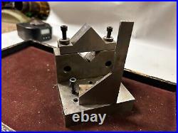 MACHINIST OfCe LATHE MILL Tool Maker Large Heavy Right Angle Block Plate Fixture