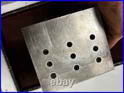 MACHINIST OfCe LATHE MILL Tool Maker Large Heavy Right Angle Block Plate Fixture