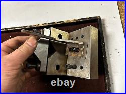 MACHINIST OfCe LATHE MILL Tool Maker Large Heavy Right Angle Block Plate Fixture